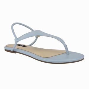 Nine West Braydin Stretch Platte Sandalen LichtBlauw Nederland | IKV-370548